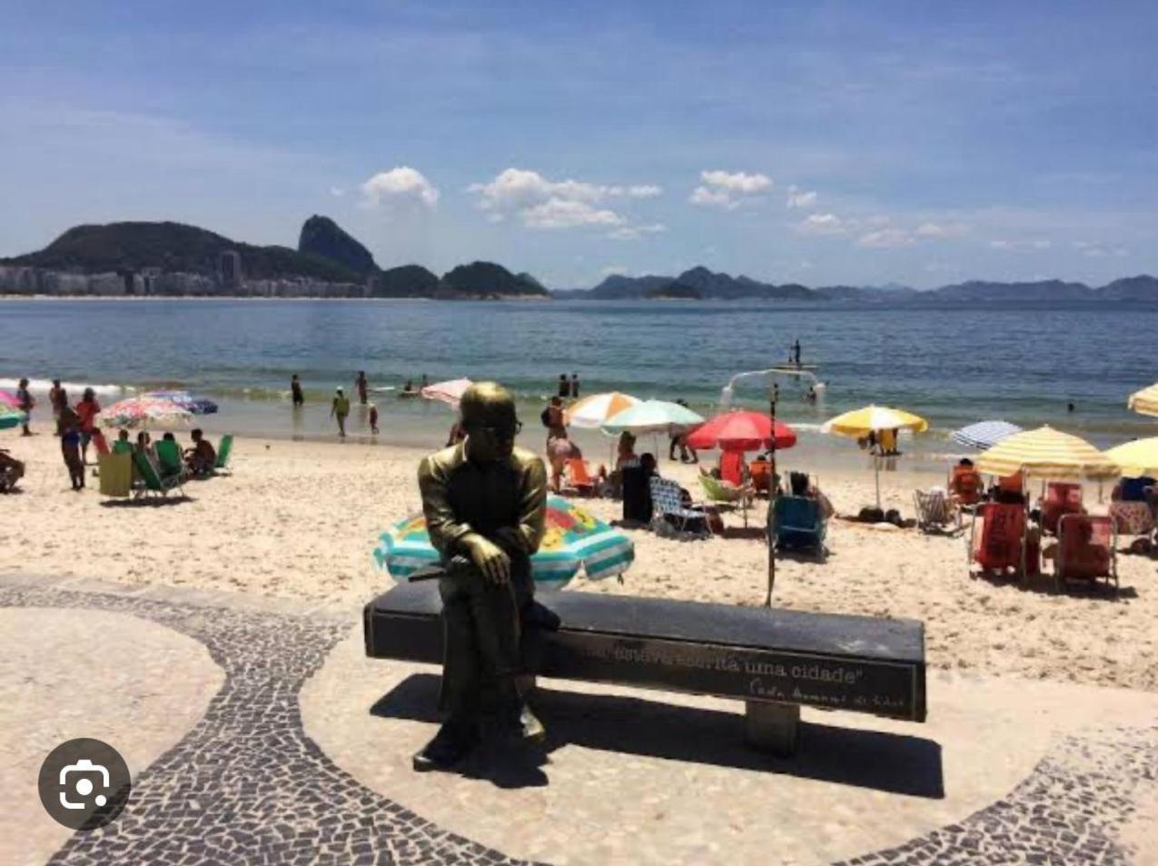 Alugo Quarto Espacoso Com Banheiro Privado Em Apartamento Em Copanema リオデジャネイロ エクステリア 写真